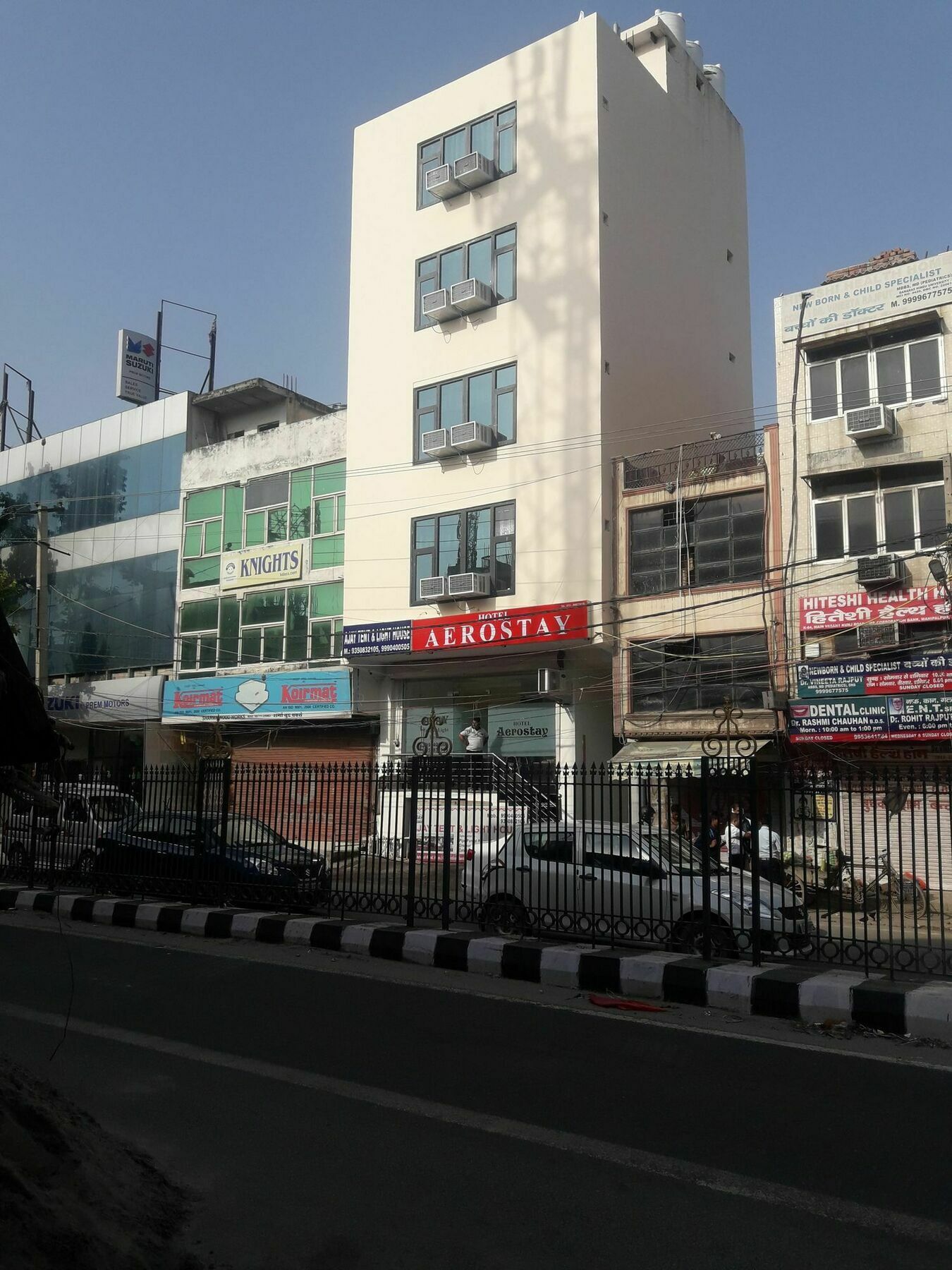 Hotel Aero Stay Nueva Delhi Exterior foto